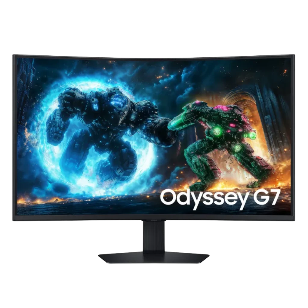 Monitor Samsung Odyssey G75F 37 pulgadas 4K curvo 1000R