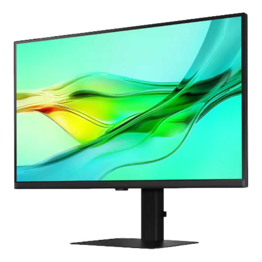 Vista a 45 grados del Samsung ViewFinity S6 S27D604UAU