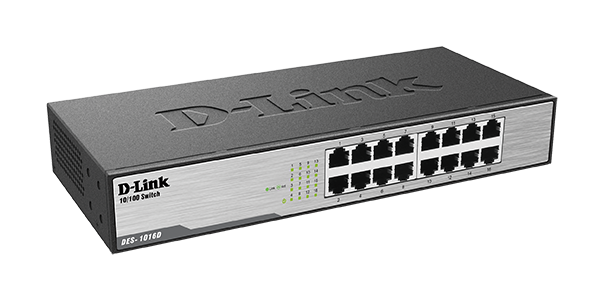 D-Link D-Link DES-1016D | Switch Ethernet sin gestión · DEALBYTE · vista 2