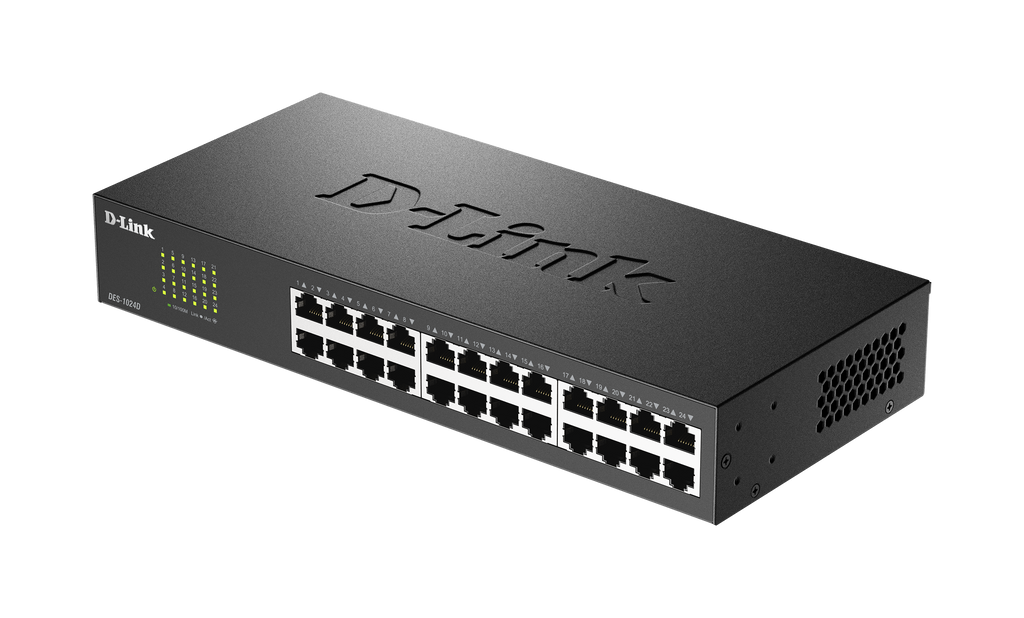 D-Link D-Link DES-1024D | Switch Ethernet sin gestión · DEALBYTE · vista 3