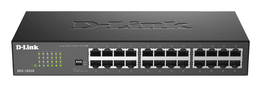 D-Link D-Link DGS-1024D | Switch Gigabit sin gestión · DEALBYTE · vista 1