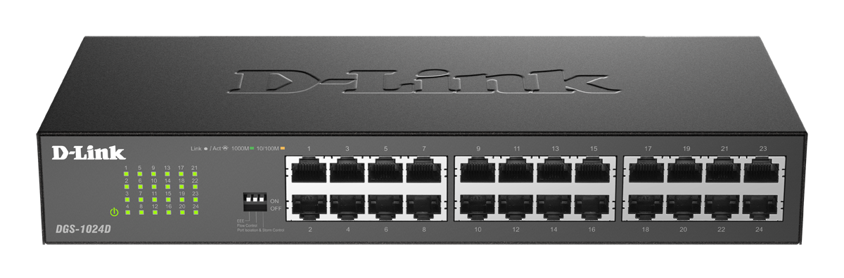 D-Link D-Link DGS-1024D | Switch Gigabit sin gestión · DEALBYTE · vista 1