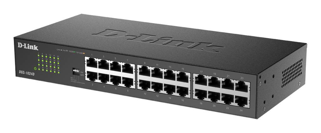 D-Link D-Link DGS-1024D | Switch Gigabit sin gestión · DEALBYTE · vista 2