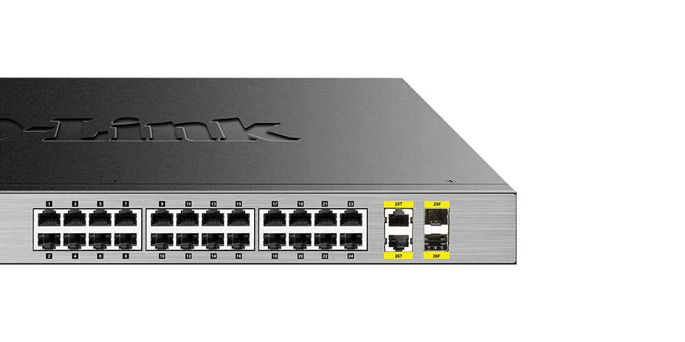 D-Link D-Link DGS-1026MP | Switch Ethernet sin gestión · DEALBYTE · vista 4