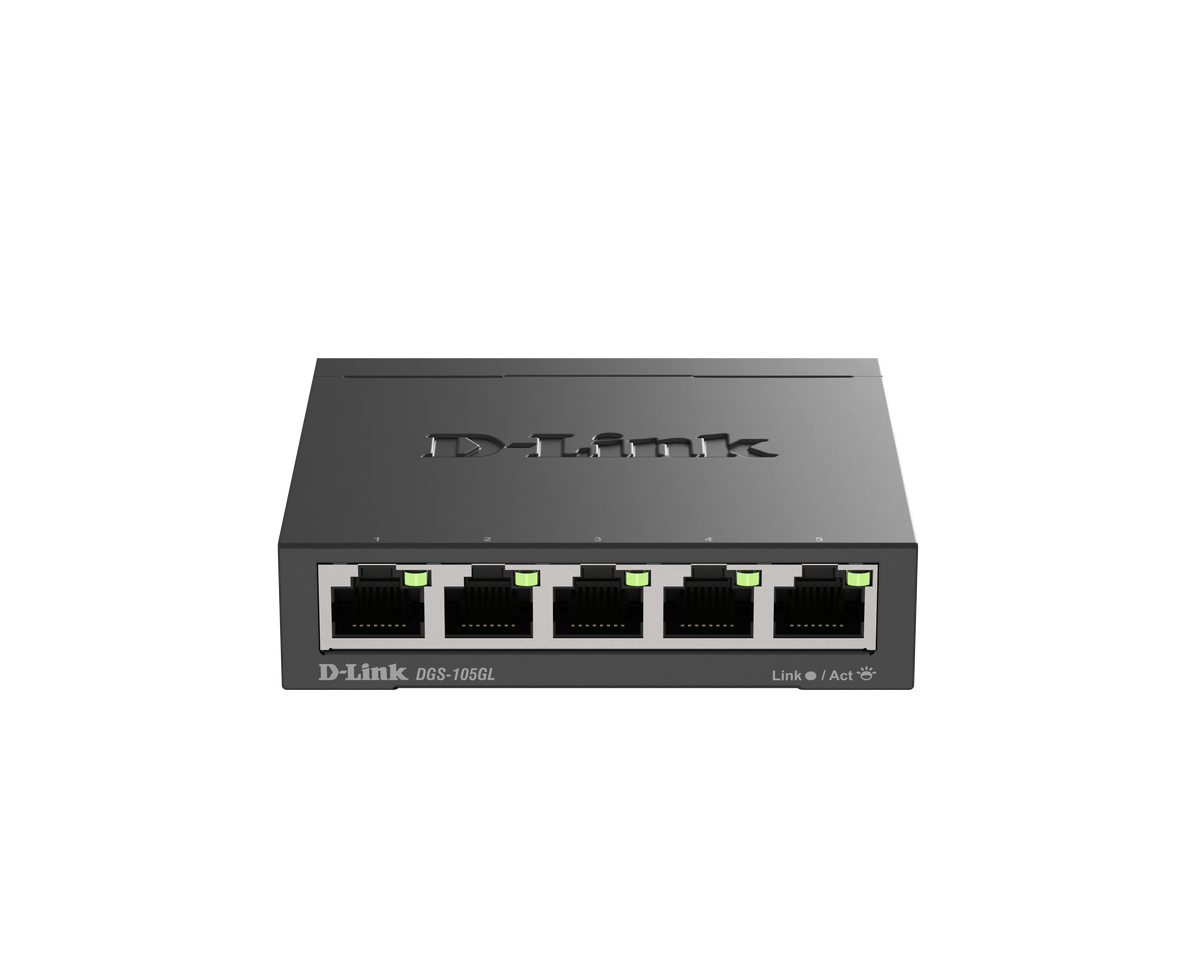 D-Link D-Link DGS-105GL | Switch Gigabit sin gestión · DEALBYTE · vista 1
