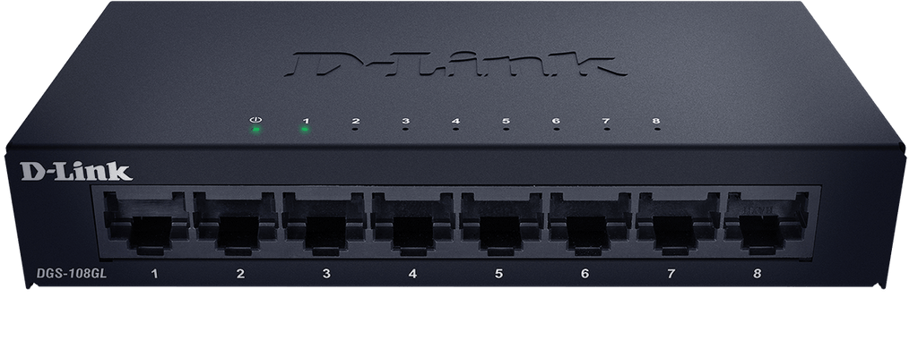D-Link D-Link DGS-108GL | Switch Gigabit sin gestión · DEALBYTE · vista 4