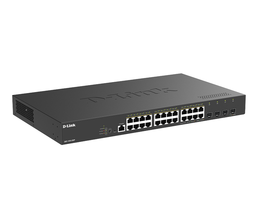 D-Link DGS-1250-28XP | Switch Smart Managed Gigabit uplinks 10G