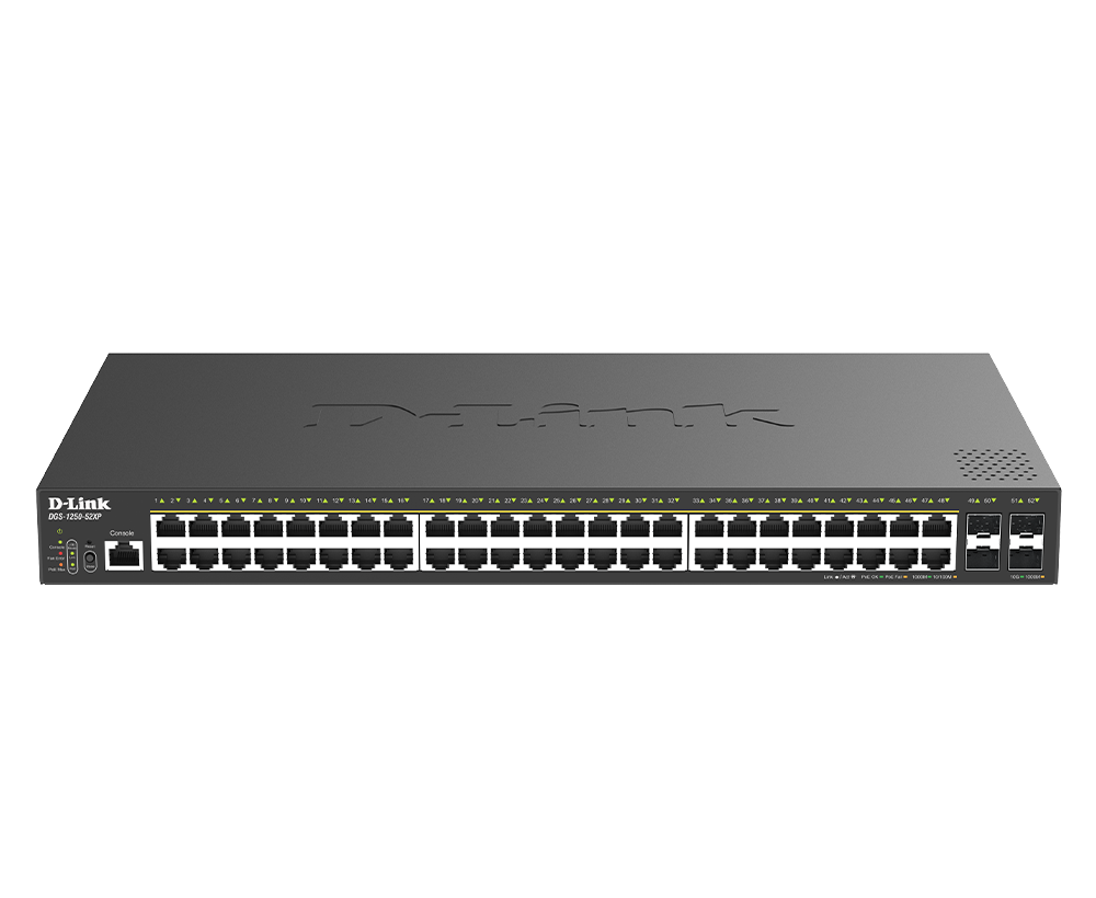 D-Link D-Link DGS-1250-52X | Switch Smart Managed Gigabit uplinks 10G · DEALBYTE · vista 1