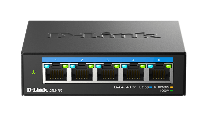 D-Link D-Link DMS-105 | Switch Ethernet sin gestión · DEALBYTE · vista 1