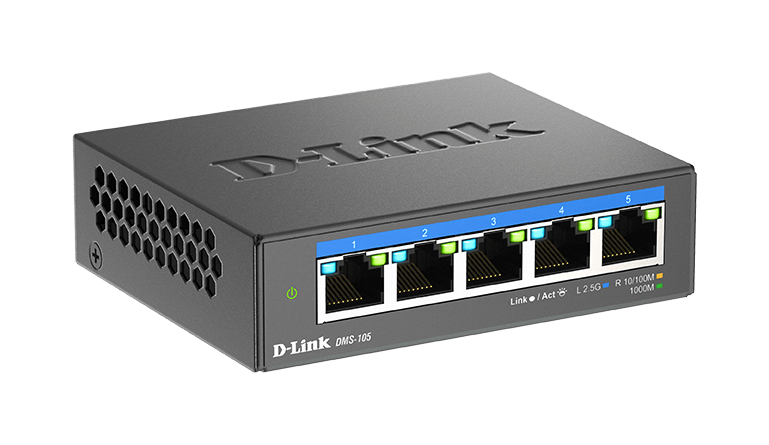 D-Link D-Link DMS-105 | Switch Ethernet sin gestión · DEALBYTE · vista 2