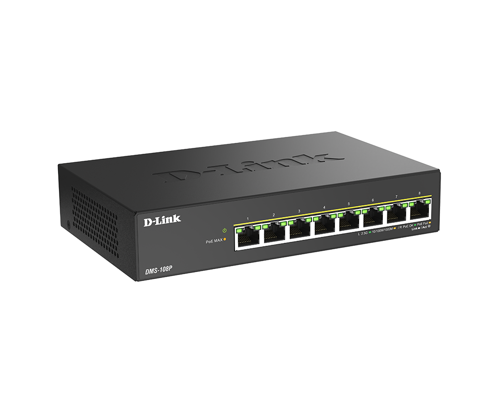 D-Link D-Link DMS-108 | Switch Ethernet sin gestión · DEALBYTE · vista 2