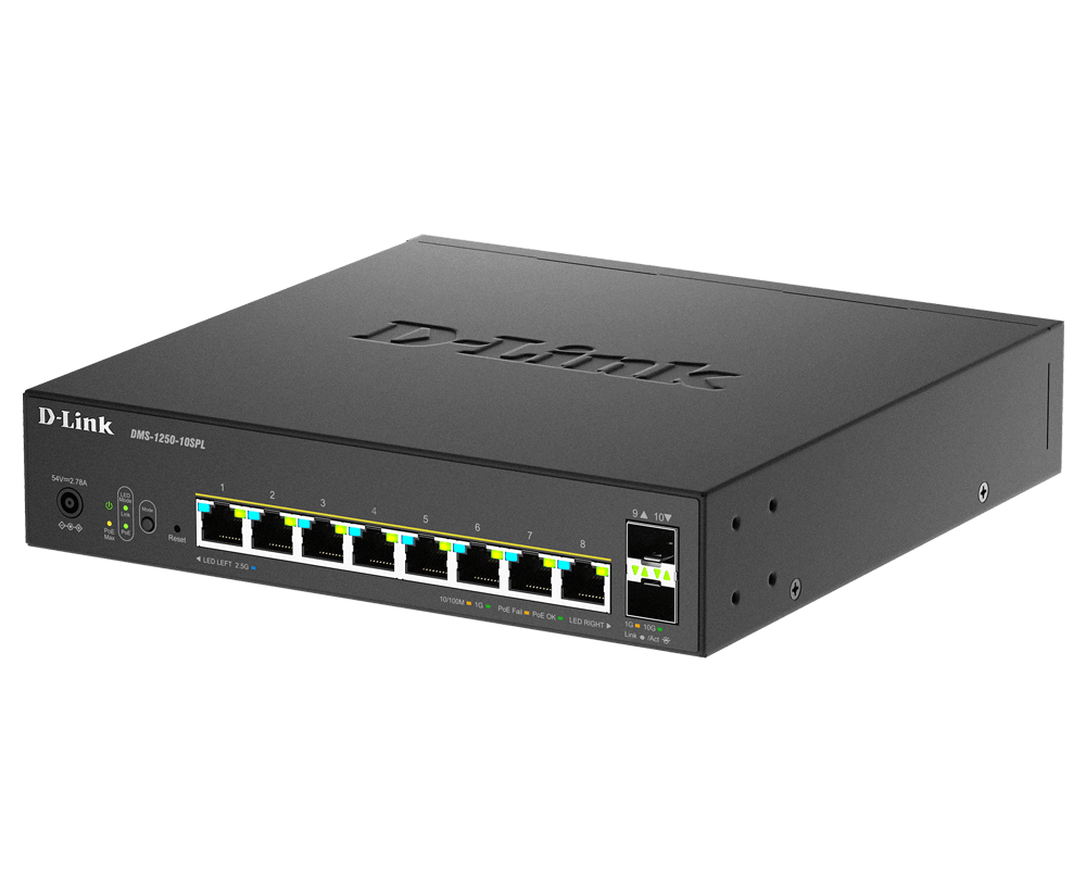 D-Link D-Link DMS-1250-10SP | Switch Smart Managed 2.5 Gigabit · DEALBYTE · vista 3