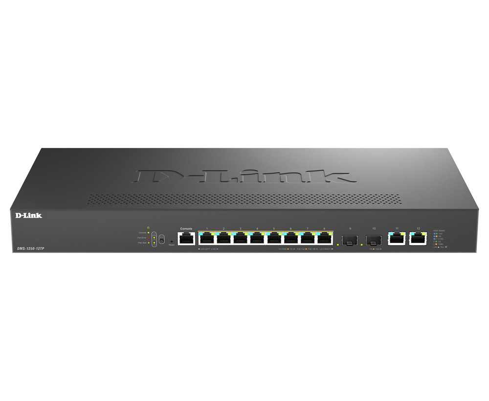 D-Link D-Link DMS-1250-12TP | Switch Smart Managed 2.5 Gigabit · DEALBYTE · vista 1