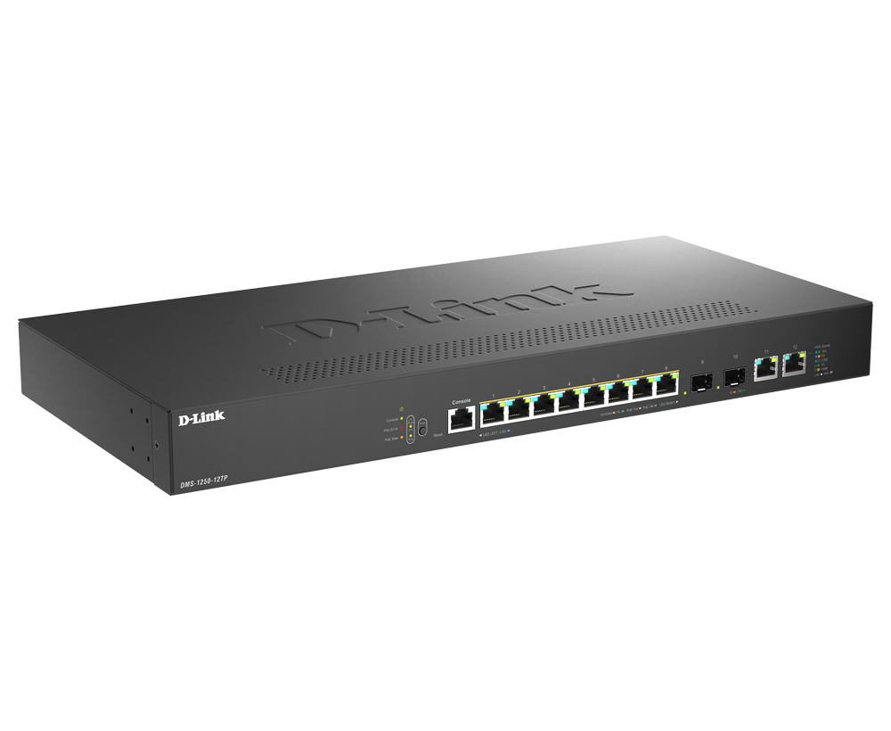 D-Link D-Link DMS-1250-12TP | Switch Smart Managed 2.5 Gigabit · DEALBYTE · vista 2
