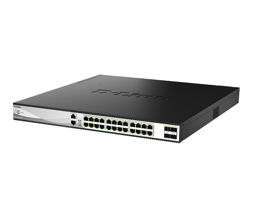 D-Link D-Link DXS-3130-28 | Switch Layer 3 apilable 10 Gigabit · DEALBYTE · vista 3