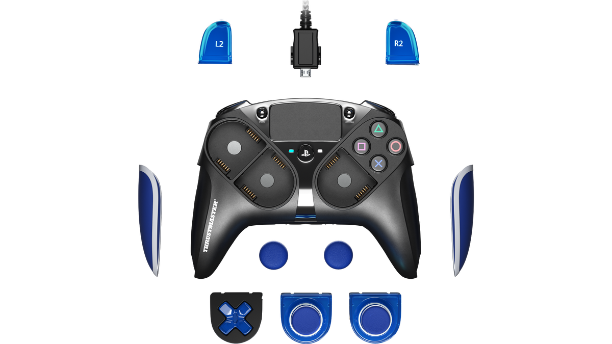 Thrustmaster ESWAP LED BLUE CRYSTAL PACK imagen 2 | DEALBYTE
