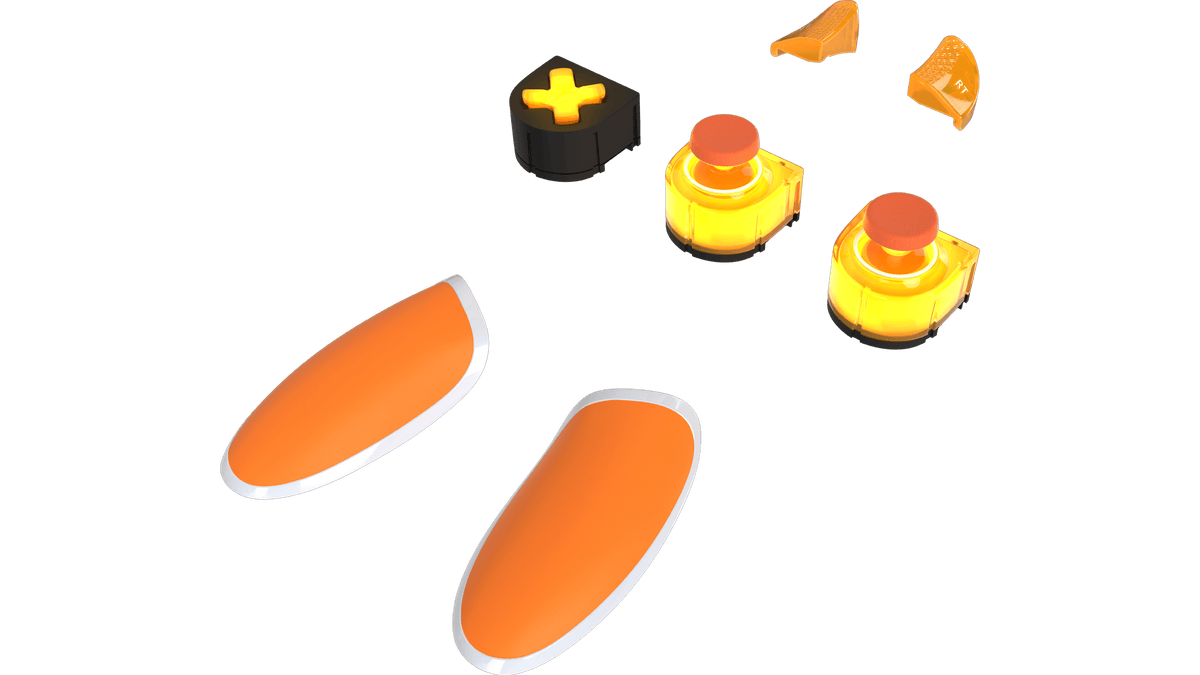 Thrustmaster ESWAP X LED ORANGE CRYSTAL PACK imagen 1 | DEALBYTE