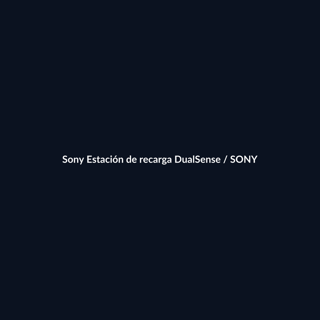 Sony Estación de recarga DualSense - Sony - DEALBYTE
