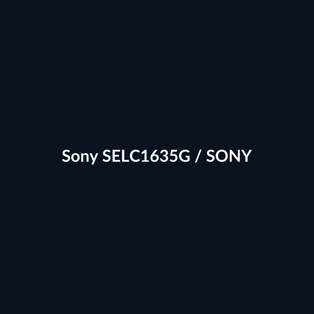 Sony SELC1635G - Sony - DEALBYTE