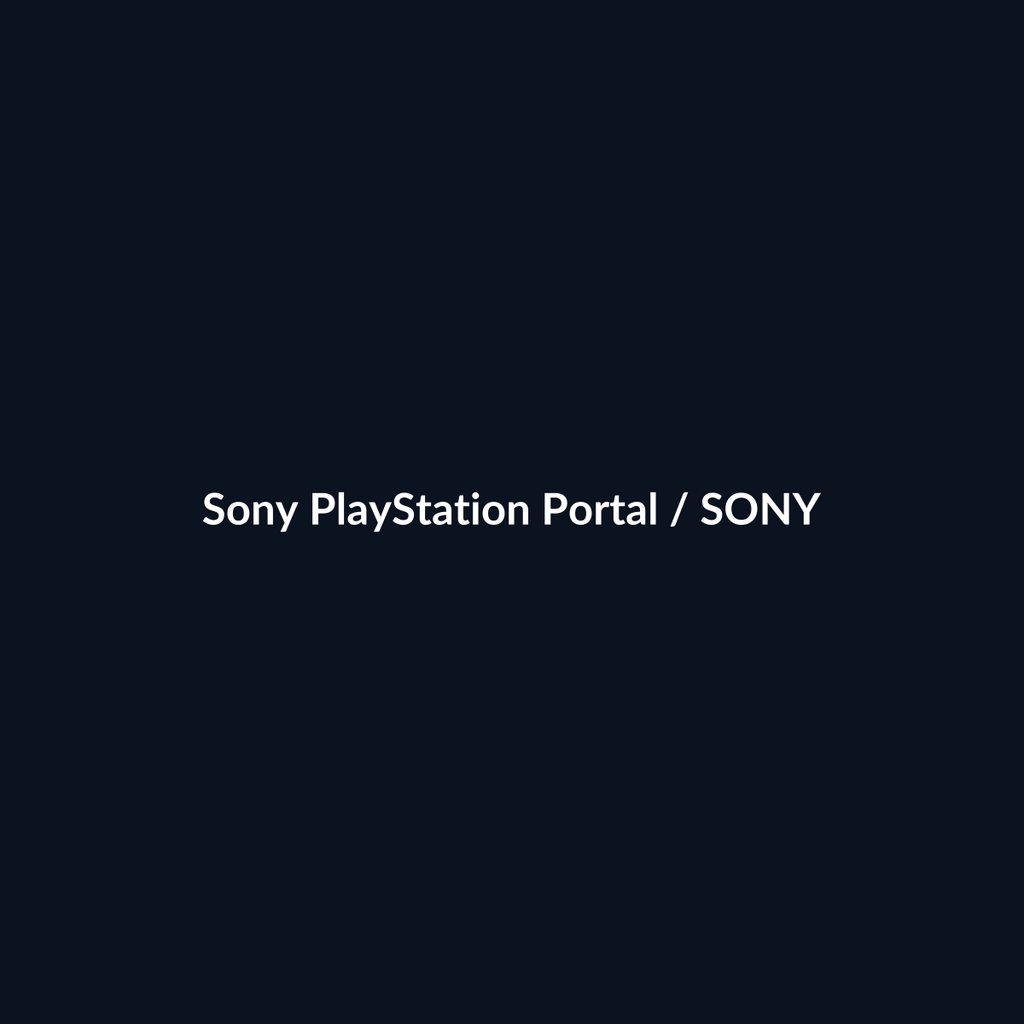 Sony PlayStation Portal - Sony - DEALBYTE