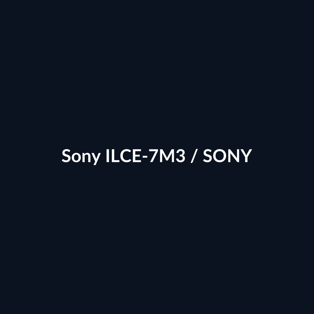 Sony ILCE-7M3 - Sony - DEALBYTE