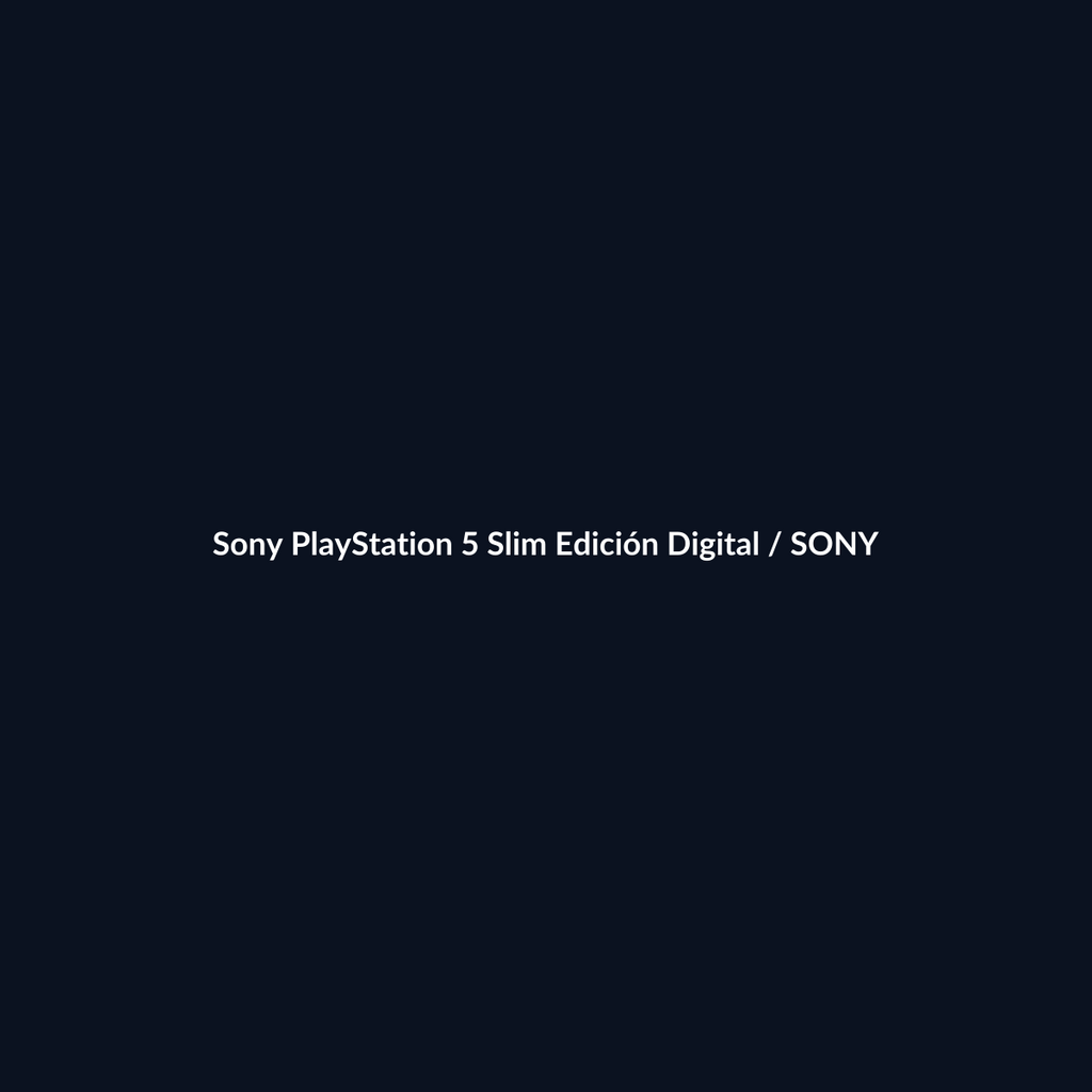 Sony PlayStation 5 Slim Edición Digital - Sony - DEALBYTE