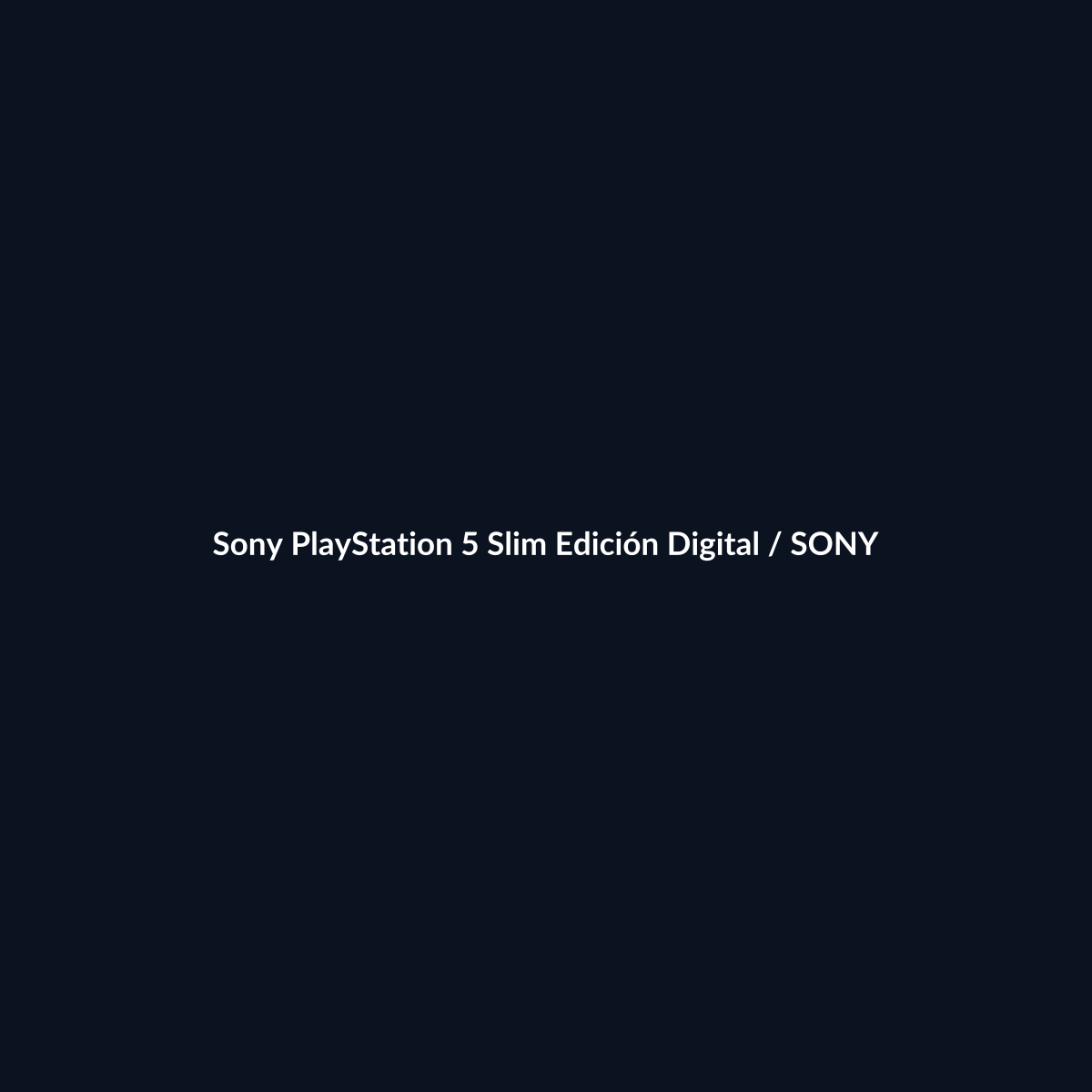 Sony PlayStation 5 Slim Edición Digital - Sony - DEALBYTE