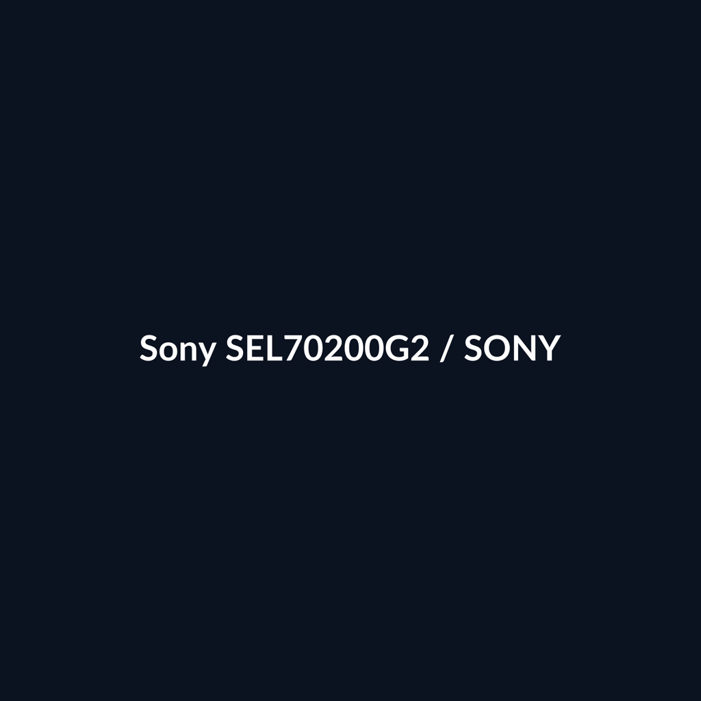 Sony SEL70200G2 - Sony - DEALBYTE