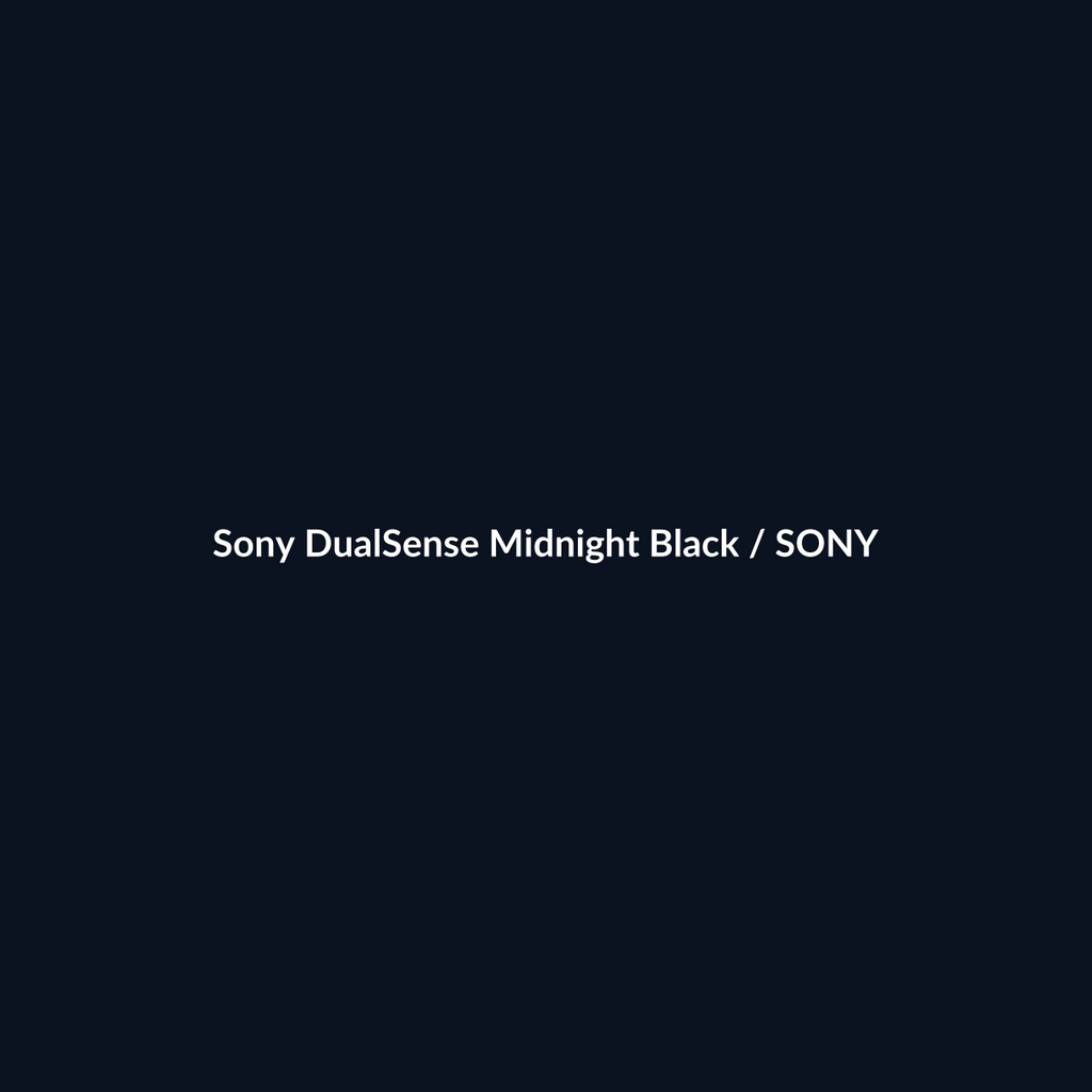 Sony DualSense Midnight Black - Sony - DEALBYTE