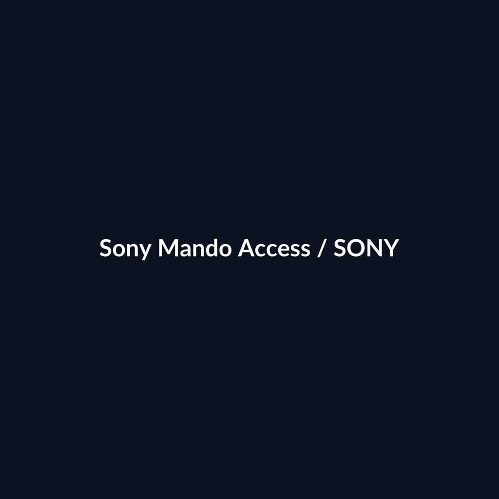 Sony Mando Access - Sony - DEALBYTE