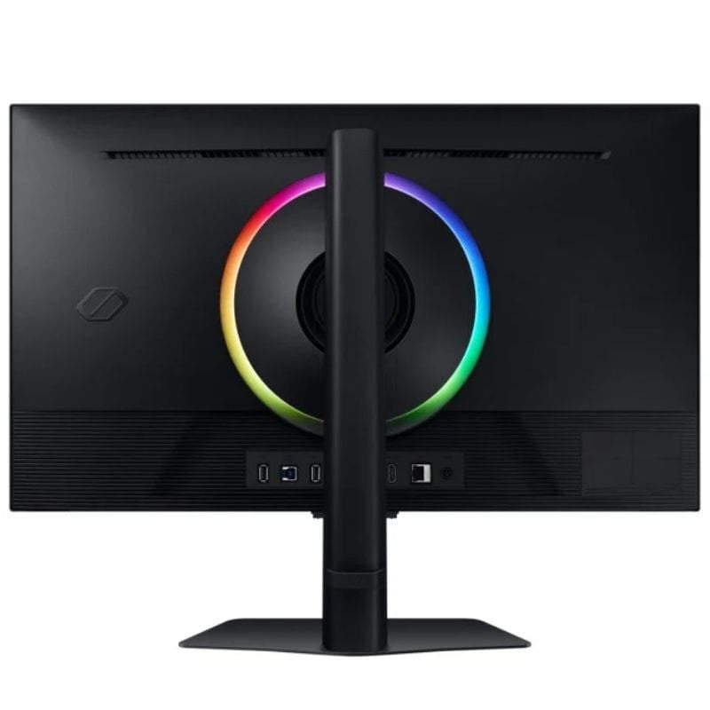 Samsung G70D LS27DG702EUXEN 27 4K Ultra HD LCD IPS 144 Hz FreeSync Negro, imagen trasera