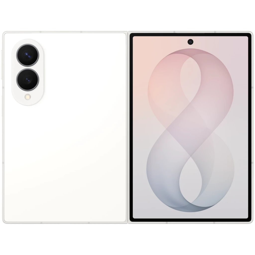 Samsung Galaxy Z Fold8 5G crema plegable con pantalla interna 7,6 pulgadas Dynamic AMOLED 2X 120Hz, cámara dual trasera y