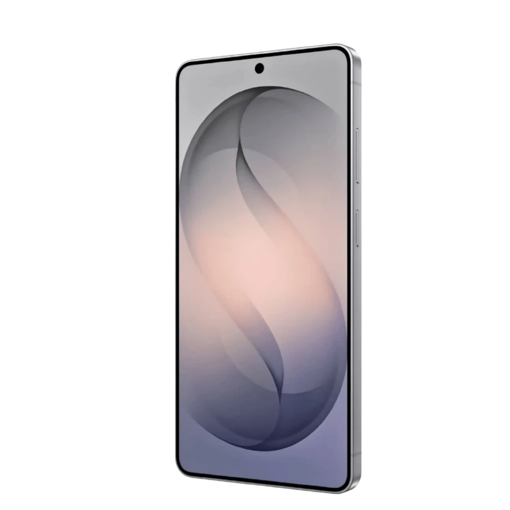 Samsung Galaxy S26 Ultra 5G Silver Shadow con pantalla plana Dynamic AMOLED 2X casi sin bordes, cámara frontal centrada y