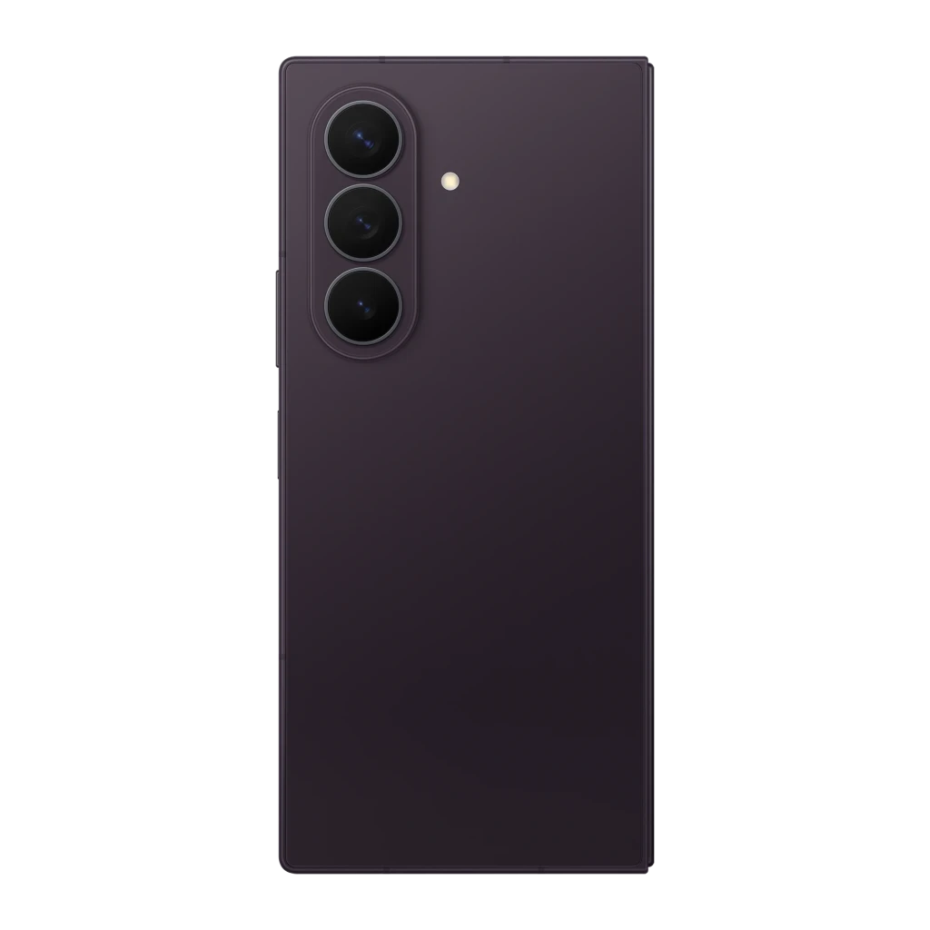 Samsung Galaxy Z Fold8 Ultra 5G 256GB Violeta Nocturno, vista trasera: módulo de cámaras triple y acabado mate liso