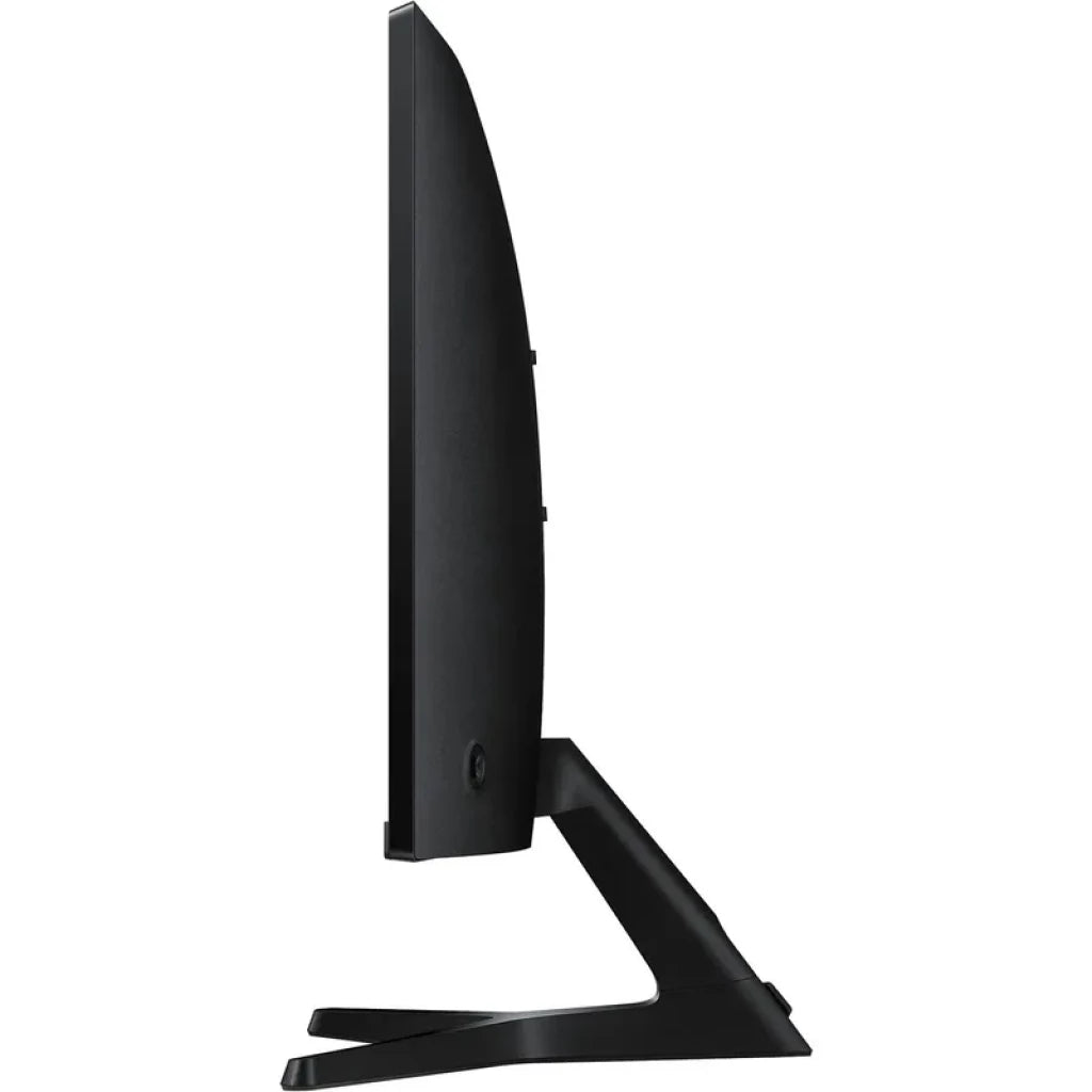 Samsung S39GD 27 pulgadas curvo en color negro, perfil ultrafino con soporte en V robusto, biseles mínimos y acabado mate