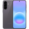 Samsung Galaxy A57 5G gris con pantalla de 6.6 pulgadas, triple cámara trasera con sensor principal de 50 MP, frontal en