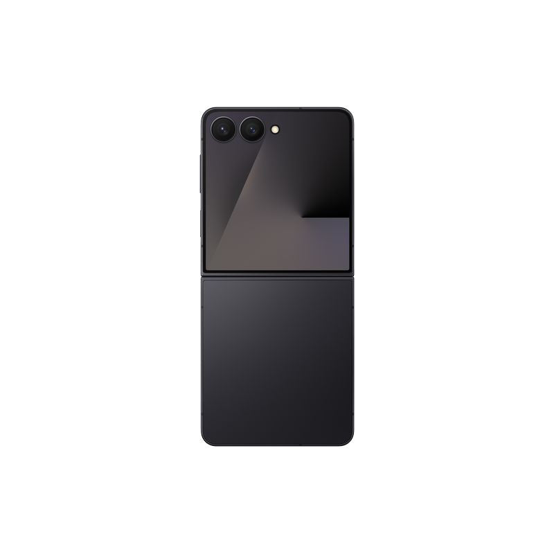 Samsung Galaxy Z Flip7 5G 12GB/512GB Negro Oscuro con diseño plegable, doble cámara trasera y acabado mate elegante en tonos
