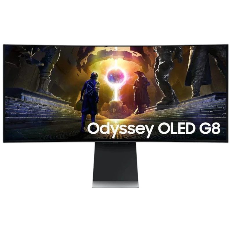 Samsung Odyssey OLED G85SD 34 UWQHD Plata