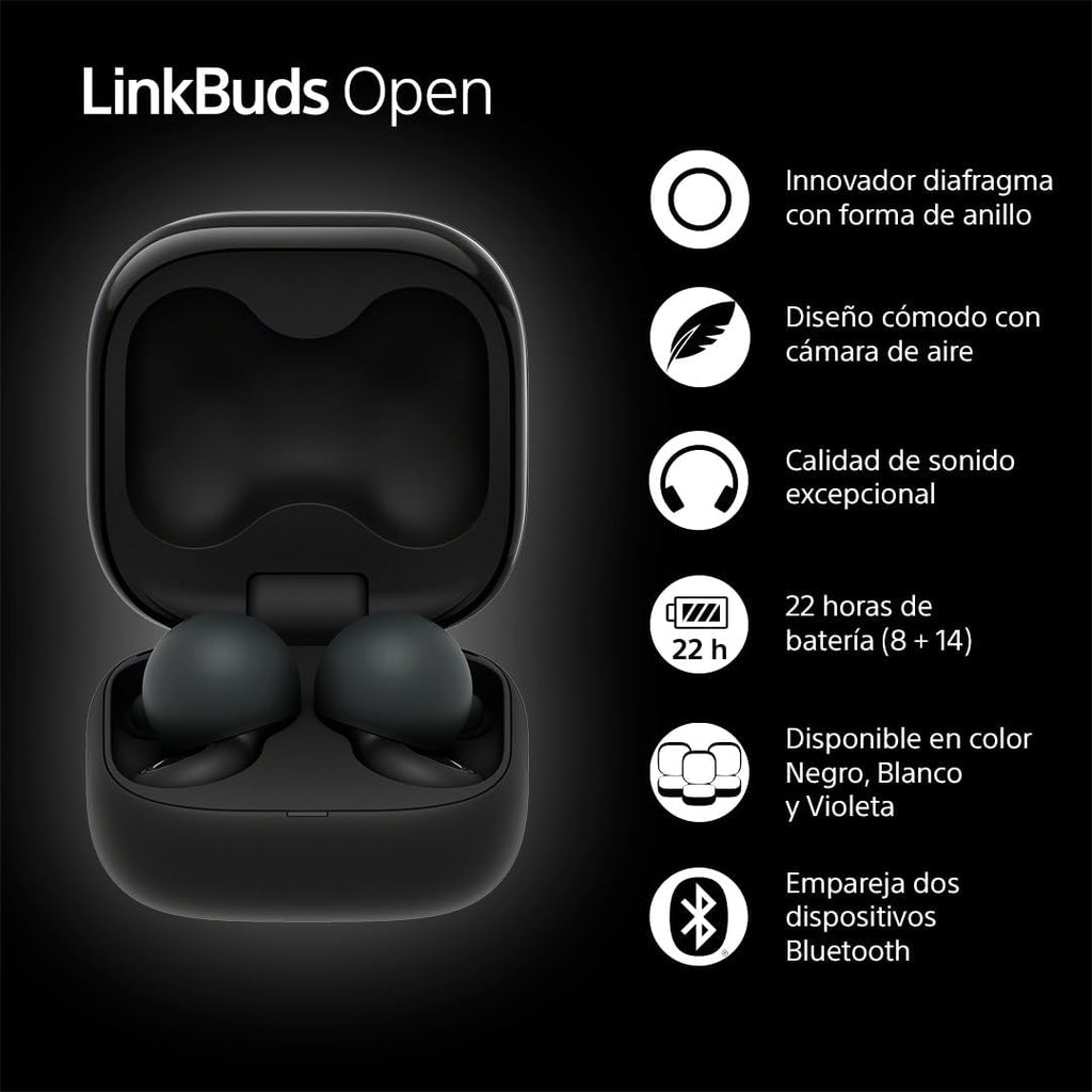 Sony Sony WF-L910 LinkBuds Open · Blanco · DEALBYTE · vista 4