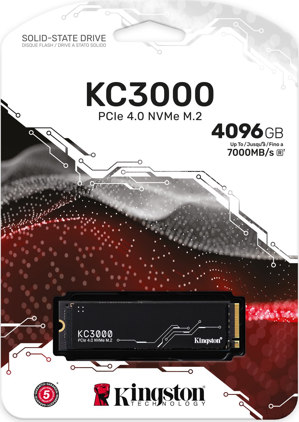 Kingston Kingston KC3000 SSD NVMe PCIe 4.0 M.2 4TB · DEALBYTE · vista 6