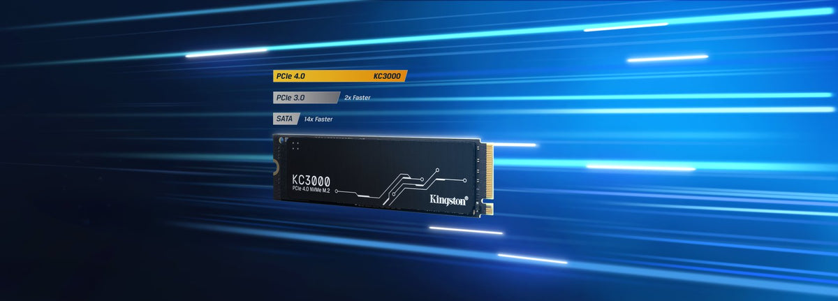 Kingston Kingston KC3000 SSD NVMe PCIe 4.0 M.2 4TB · DEALBYTE · vista 2