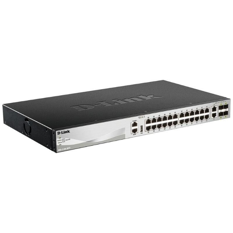 D-Link D-Link DGS-3130-30TS | Switch Managed Layer 3 apilable · DEALBYTE · vista 4