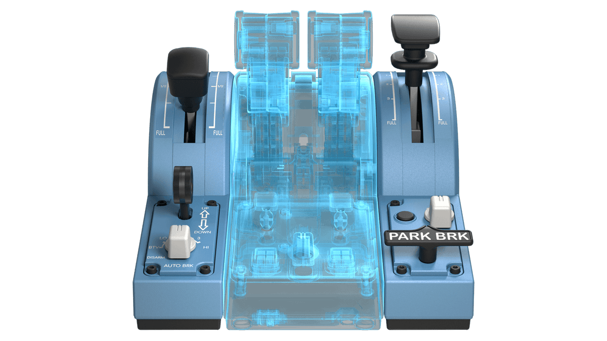 Thrustmaster TCA Quadrant Add-On Airbus Edition imagen 2 | DEALBYTE