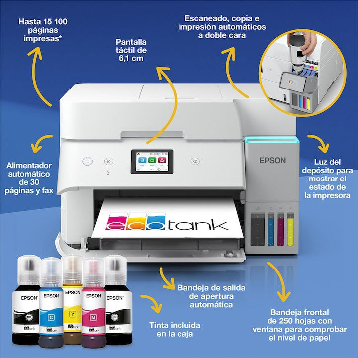 Epson Epson EcoTank ET-4956 White · DEALBYTE · vista 3
